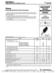 MAC228A4FP datasheet pdf Motorola