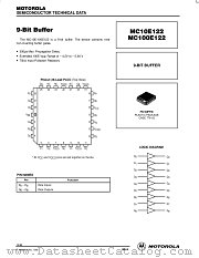 MC10E122FN datasheet pdf Motorola