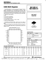 MC100E141FN datasheet pdf Motorola