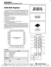 MC100E142FN datasheet pdf Motorola