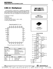 MC10E171FN datasheet pdf Motorola