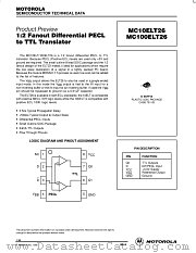 MC100ELT26D datasheet pdf Motorola