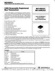 MC100E337FN datasheet pdf Motorola