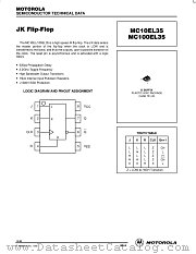 MC10EL35D datasheet pdf Motorola