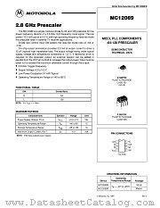 MC12089D datasheet pdf Motorola