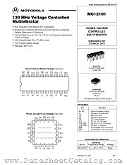 MC12101 datasheet pdf Motorola
