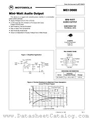 MC13060D datasheet pdf Motorola
