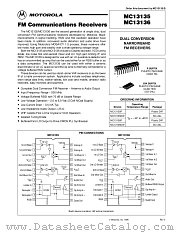 MC13136P datasheet pdf Motorola
