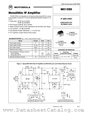 MC1350 datasheet pdf Motorola