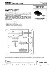 MC143421FU datasheet pdf Motorola