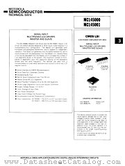 MC145001FN datasheet pdf Motorola