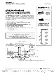MC145146P-2 datasheet pdf Motorola