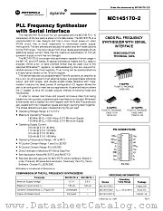 MC145170-2 datasheet pdf Motorola
