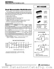 MC14528BCP datasheet pdf Motorola