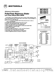 MC145413P datasheet pdf Motorola