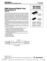 MC145421DW datasheet pdf Motorola