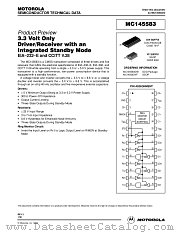 MC145583 datasheet pdf Motorola