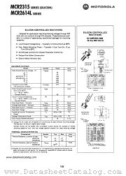 MC2315-4 datasheet pdf Motorola