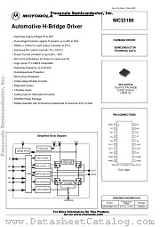 MC33186DH1R2 datasheet pdf Motorola
