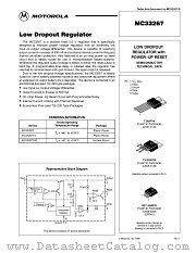 MC33267D2T datasheet pdf Motorola
