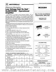 MC33304P datasheet pdf Motorola