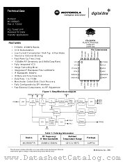 MC33592 datasheet pdf Motorola