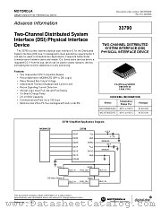 MC33790EG datasheet pdf Motorola