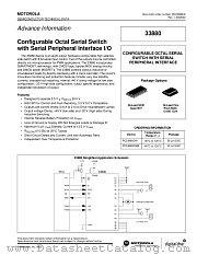 MC33880 datasheet pdf Motorola