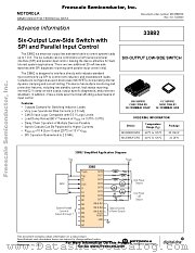 MC33882 datasheet pdf Motorola