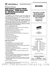 MC44605P datasheet pdf Motorola