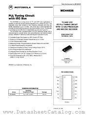 MC44826D datasheet pdf Motorola