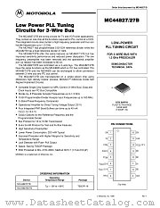 MC44827 datasheet pdf Motorola