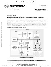 MC68EN302PV25 datasheet pdf Motorola