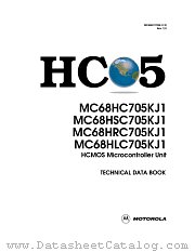 MC68HC705KJ1CDW datasheet pdf Motorola