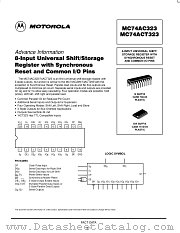 MC74ACT323DW datasheet pdf Motorola