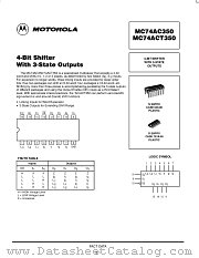 MC74AC350D datasheet pdf Motorola
