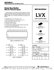MC74LVX244DT datasheet pdf Motorola