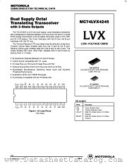 MC74LVX4245 datasheet pdf Motorola