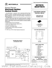 MCCF79076 datasheet pdf Motorola