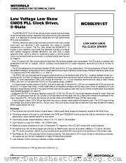 MC88LV915 datasheet pdf Motorola