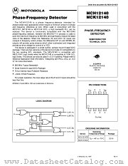MCH1214OD datasheet pdf Motorola