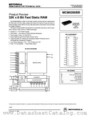 MCM6206BBEJ20 datasheet pdf Motorola