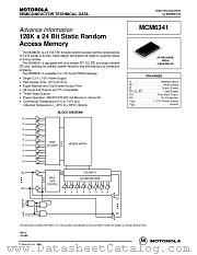 SCM6341ZP12A datasheet pdf Motorola