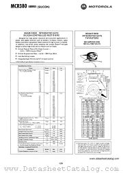 MCR380-140 datasheet pdf Motorola