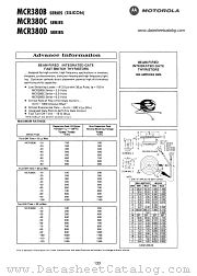 MCR380D-30 datasheet pdf Motorola