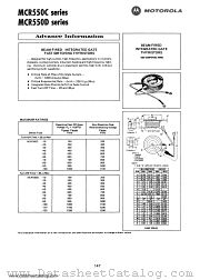 MCR550D-110 datasheet pdf Motorola