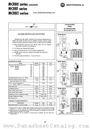 MCR81-10 datasheet pdf Motorola