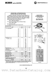 MCR800-30 datasheet pdf Motorola