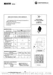 MDA106 datasheet pdf Motorola