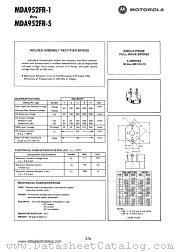MDA952FR-4 datasheet pdf Motorola